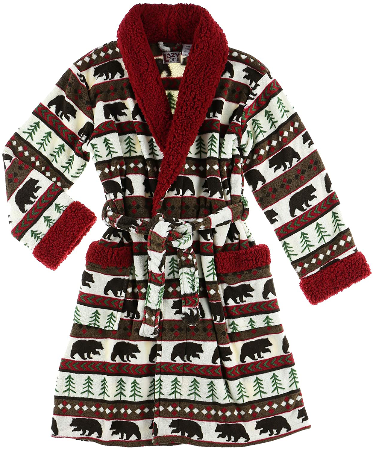 Lazy One Ultra-Cozy Bathrobes for Women Apparel & Accessories > Clothing > Sleepwear & Loungewear > Robes Lazy One   