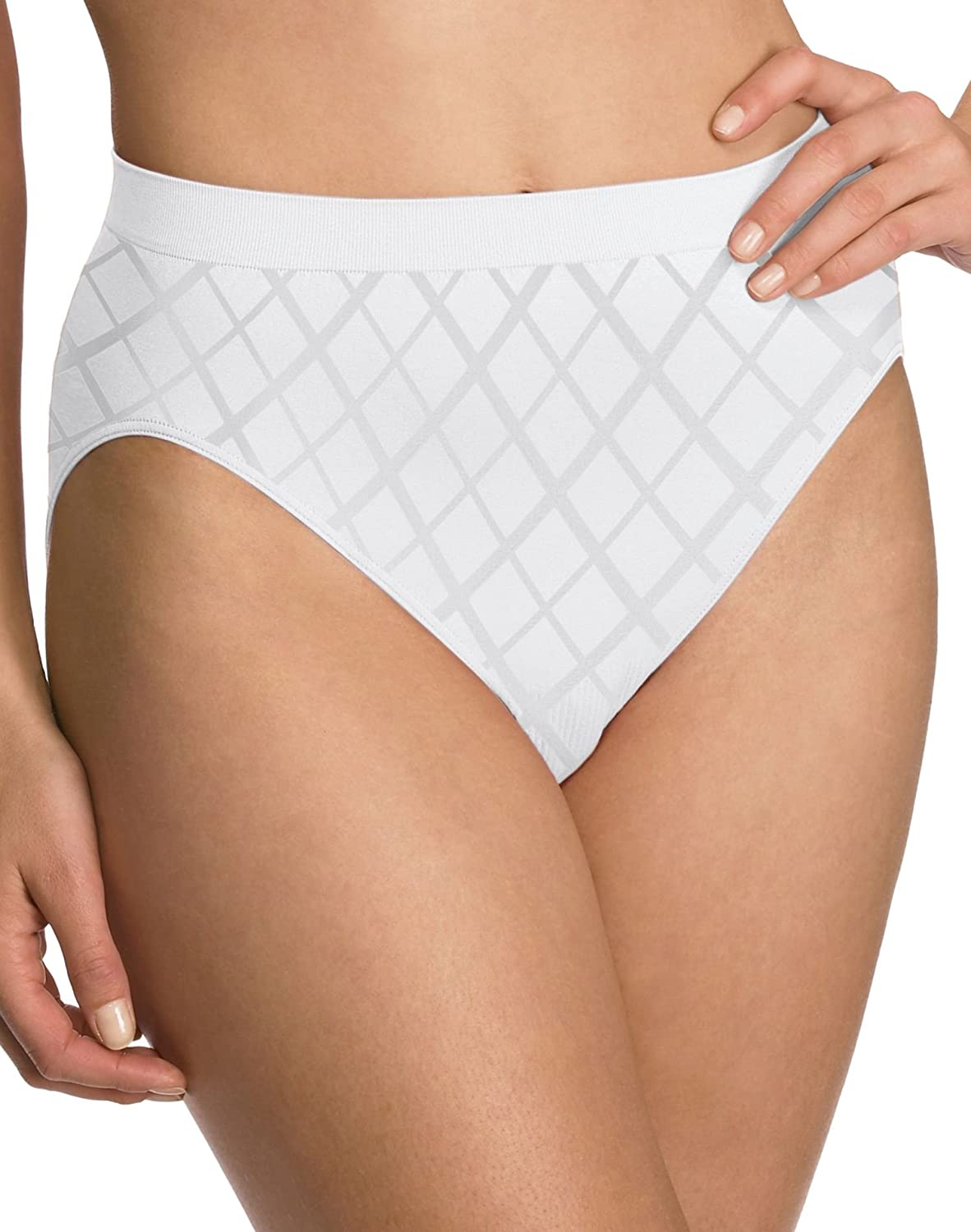 Bali Comfort Revolution Hi-Cut (303J) Apparel & Accessories > Clothing > Underwear & Socks > Underwear Bali White Diamond 8-9 