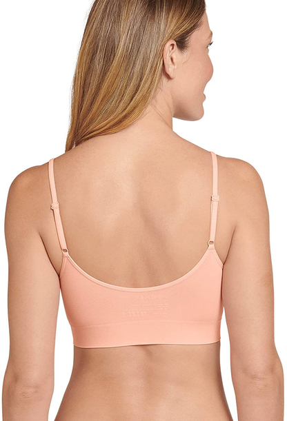 Jockey Women'S T-Shirts Modern Micro Seamfree Cami Strap Bralette Apparel & Accessories > Clothing > Underwear & Socks > Bras Kylie Max   