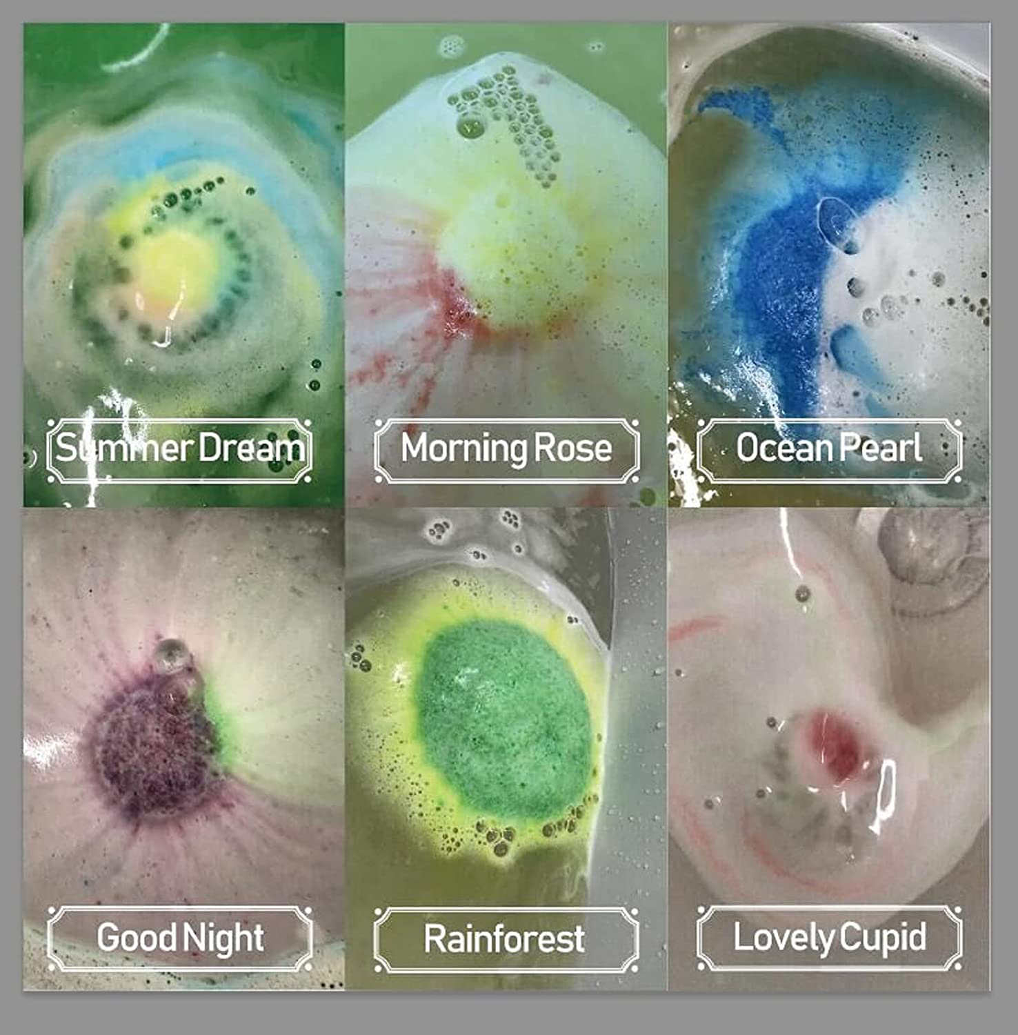 INTEYE 24 Organic & Natural Bath Bombs, Handmade Bubble Bath Bomb Gift Set, Rich in Essential Oil, Shea Butter, Grape Seed Oil, Fizzy Spa to Moisturize Dry Skin, Perfect Gift idea for Women Arts & Entertainment > Party & Celebration > Gift Giving INTEYE   