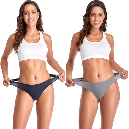 Thong Underwear for Women,No Show Breathable Cotton Womens Thongs Underwear Seamless Thongs for Women Apparel & Accessories > Clothing > Underwear & Socks > Underwear QOVOQ   