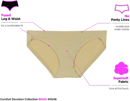 Maidenform Women'S Comfort Devotion Hipster Panty Apparel & Accessories > Clothing > Underwear & Socks > Underwear Maidenform   