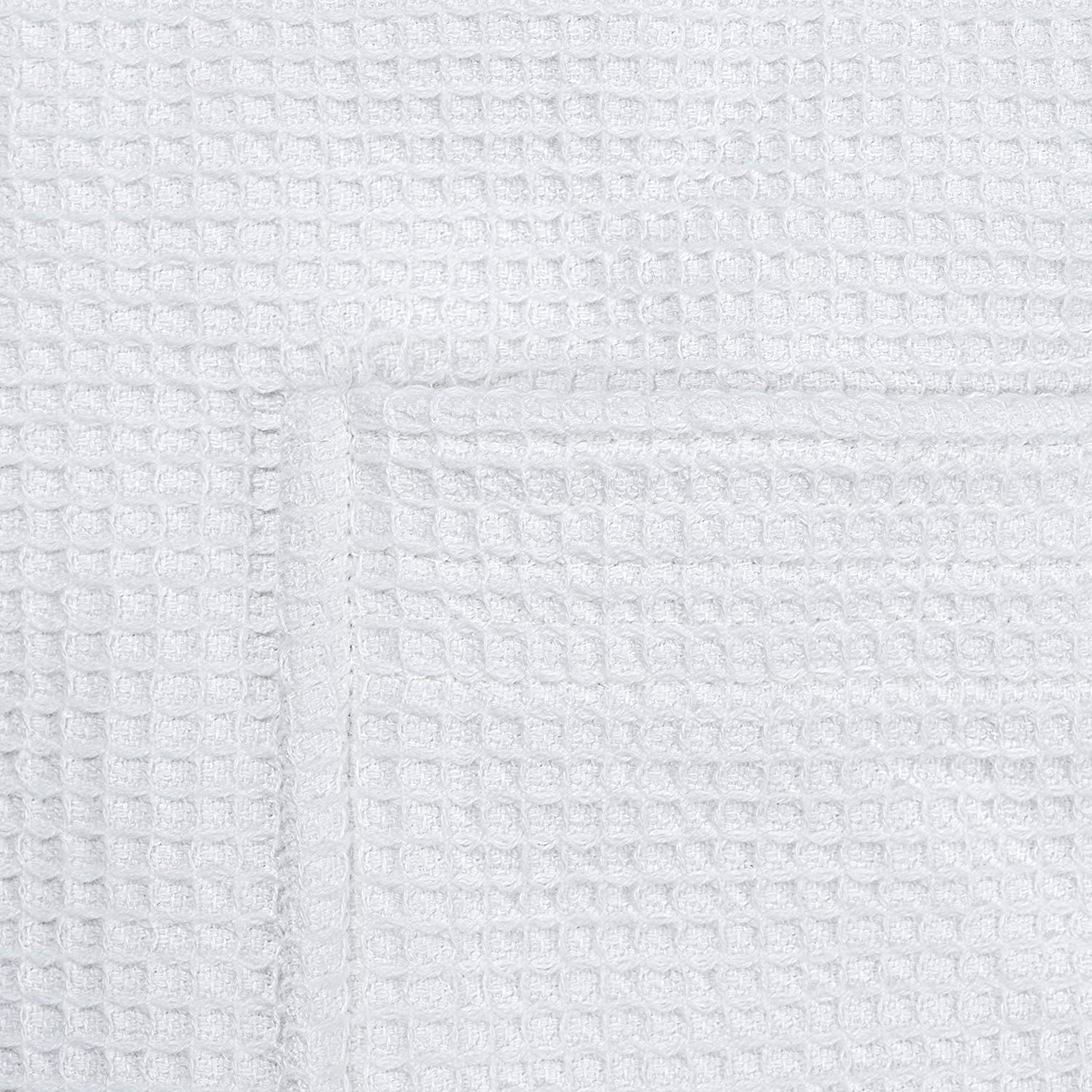 Luxury White Spa Bathrobe Unisex - Cotton Waffle Exterior, Terry Towel Interior Apparel & Accessories > Clothing > Sleepwear & Loungewear > Robes Kylie Max   