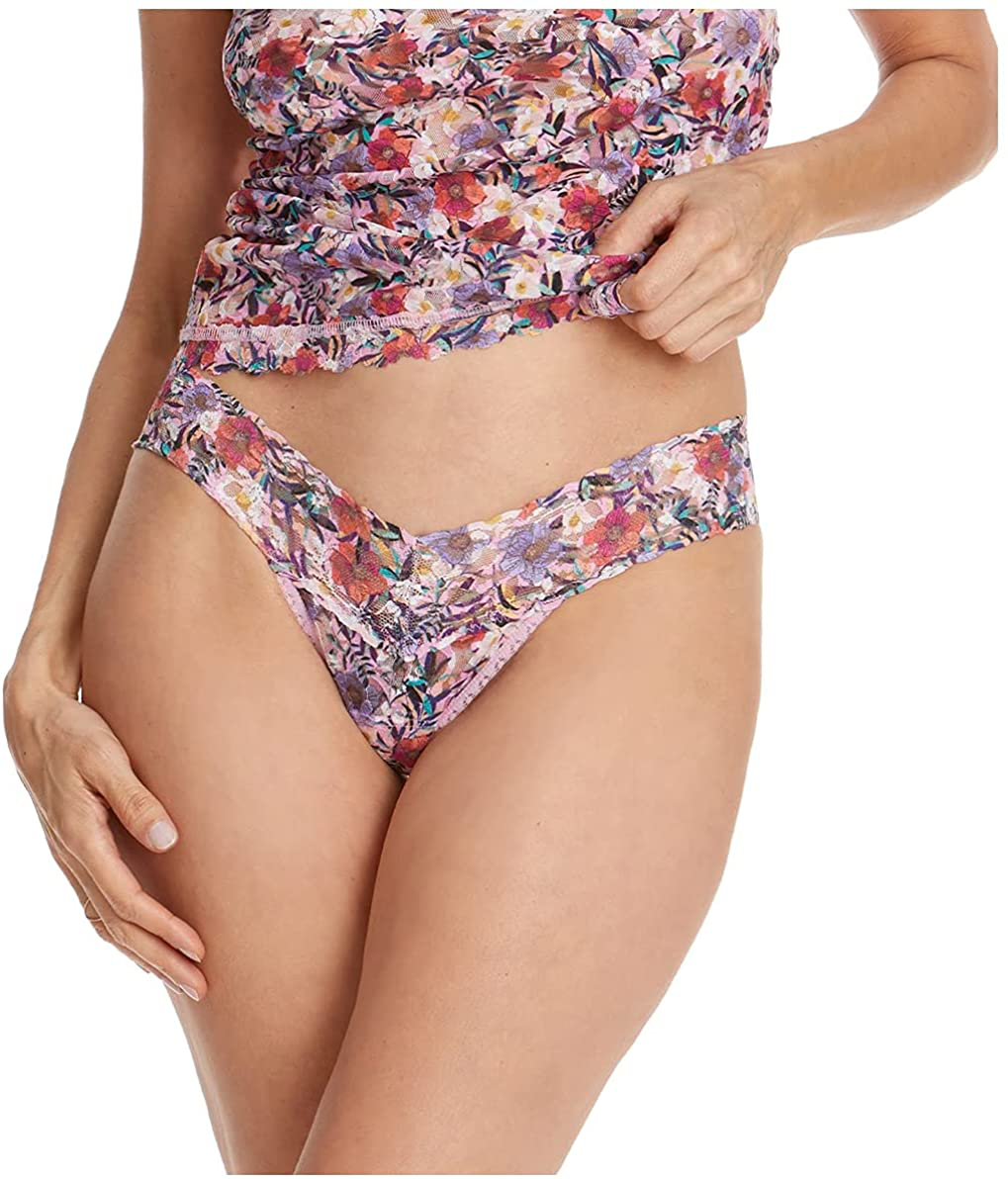 Hanky Panky Low Rise Thong (Prints) Apparel & Accessories > Clothing > Underwear & Socks > Underwear hanky panky Chelsea Garden  