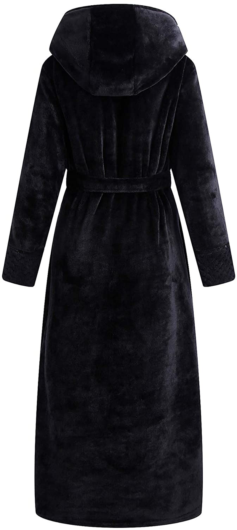 Richie House Women'S Plush Soft Warm Fleece Bathrobe Robe RH1591 Apparel & Accessories > Clothing > Sleepwear & Loungewear > Robes Kylie Max   