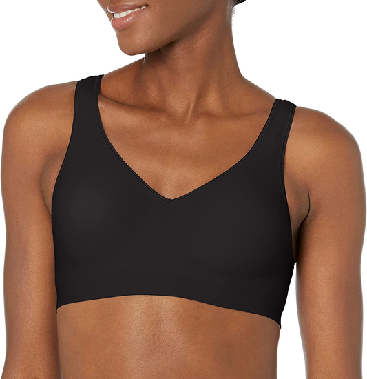 Hanes Women'S Smoothtec Comfortflex Fit Wirefree Bra MHG796 Apparel & Accessories > Clothing > Underwear & Socks > Bras Kylie Max   