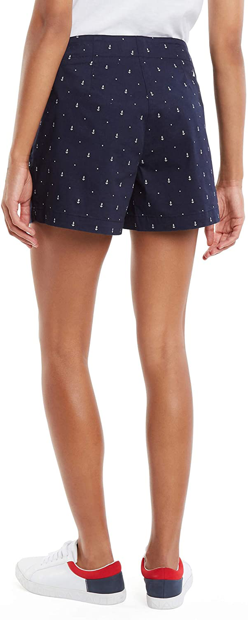 Nautica Women'S Comfort Tailored Stretch Cotton Solid and Novelty Short Apparel & Accessories > Clothing > Shorts Kylie Max   