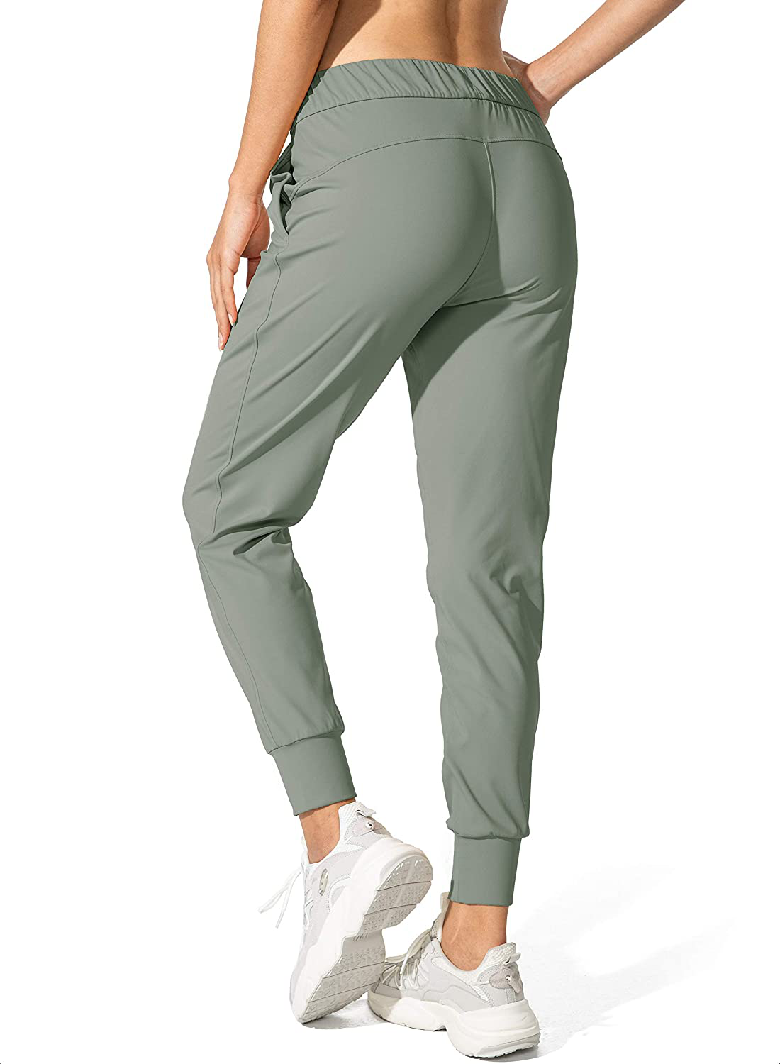 SANTINY Women'S Joggers Pants with Pockets Drawstring Running Sweatpants for Women Lounge Workout Jogging Apparel & Accessories > Clothing > Activewear Kylie Max   
