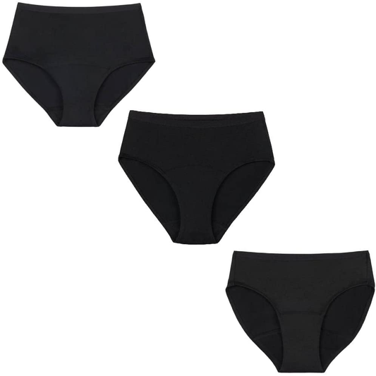 Speax by Thinx Underwear Variety Pack | French Cut, Hiphugger, Hi-Waist (Medium) Apparel & Accessories > Clothing > Underwear & Socks > Underwear Speax   