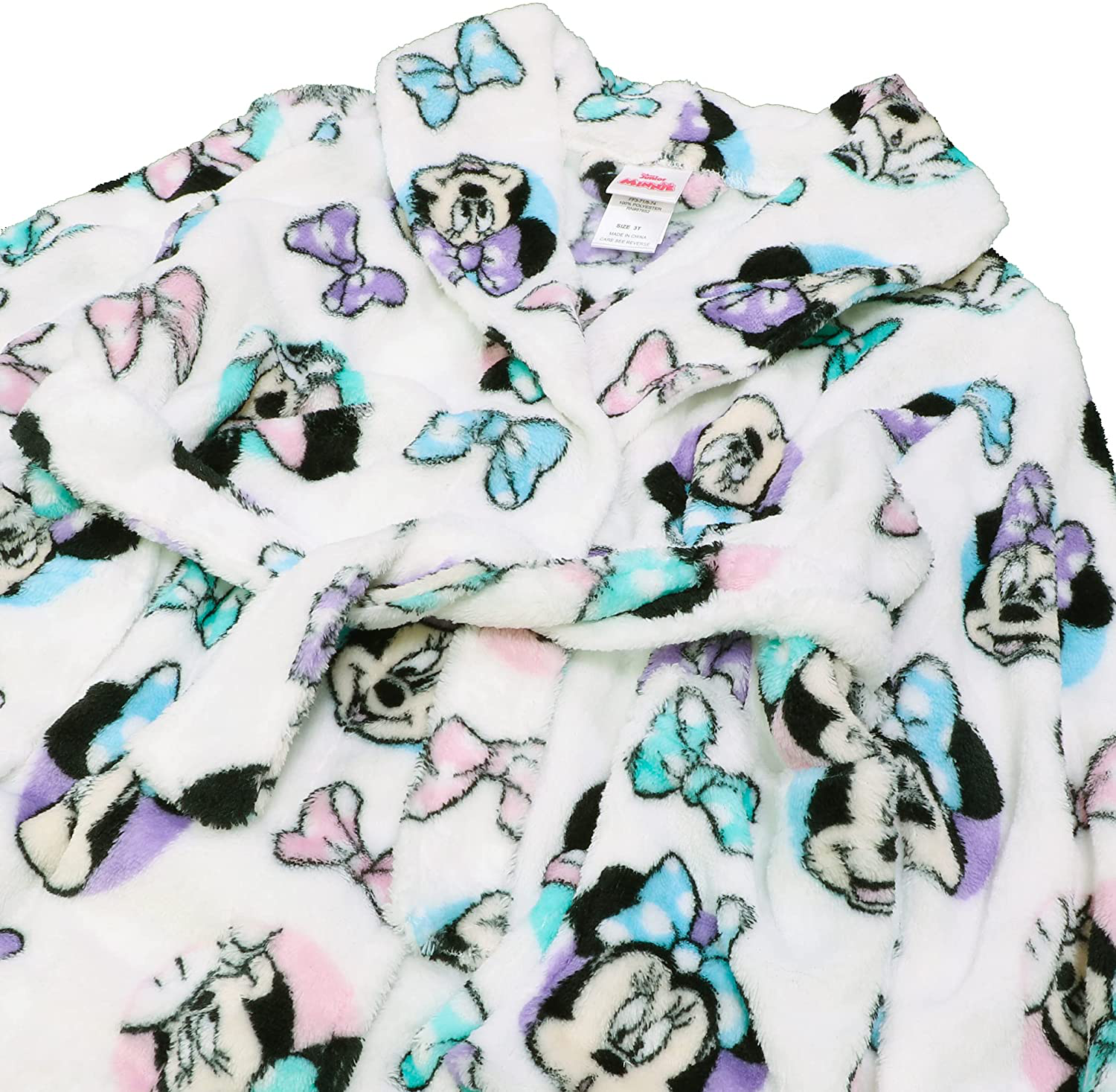 Disney Girls' Minnie Mouse Robe Apparel & Accessories > Clothing > Sleepwear & Loungewear > Robes Kylie Max   
