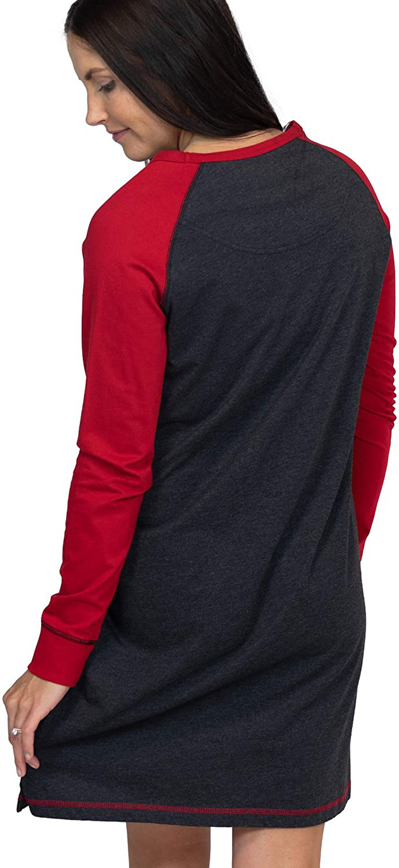 Lazy One V-Neck Nightshirts for Women, Animal Designs Apparel & Accessories > Clothing > Sleepwear & Loungewear > Nightgowns Kylie Max   