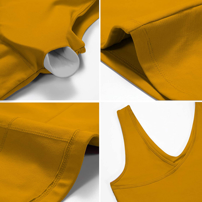 TASADA V-Neck Sports Bras for Women - Wirefree Padded Yoga Bra Running Workout Aesthetic Crop Tank Tops Apparel & Accessories > Clothing > Underwear & Socks > Bras Kylie Max   