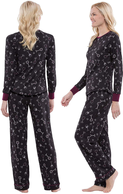 PajamaGram Womens PJs Sets Cozy - Ultra Soft Women Pajamas Apparel & Accessories > Clothing > Sleepwear & Loungewear > Pajamas PajamaGram   