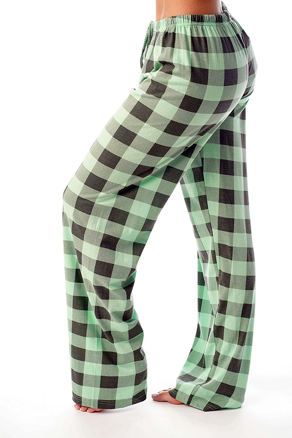Just Love Women Buffalo Plaid Pajama Pants Sleepwear Apparel & Accessories > Clothing > Sleepwear & Loungewear > Pajamas Kylie Max   