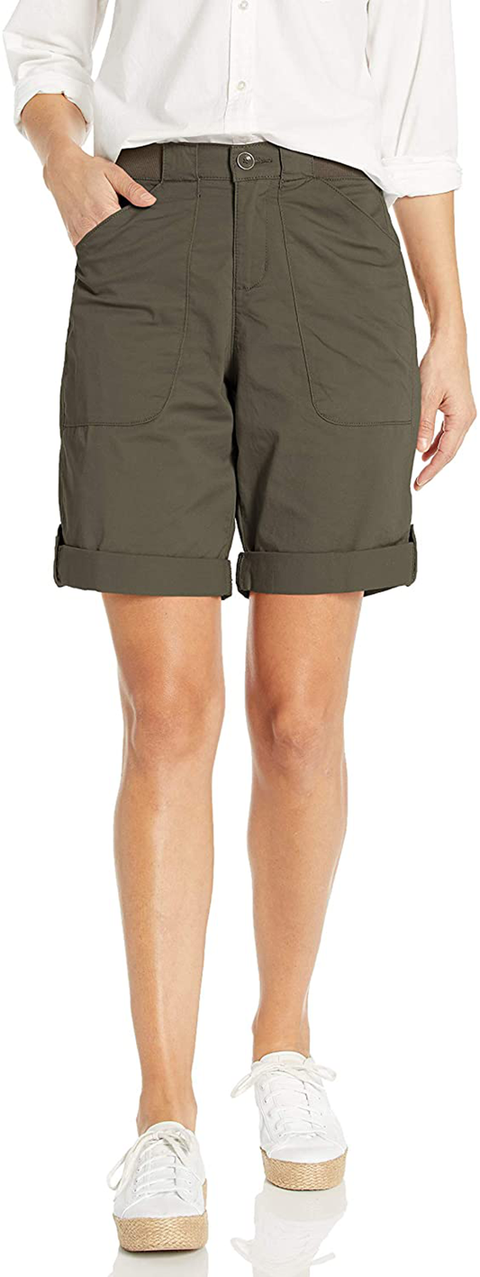 Lee Women'S Flex-To-Go Relaxed Fit Utility Bermuda Short Apparel & Accessories > Clothing > Shorts Kylie Max   