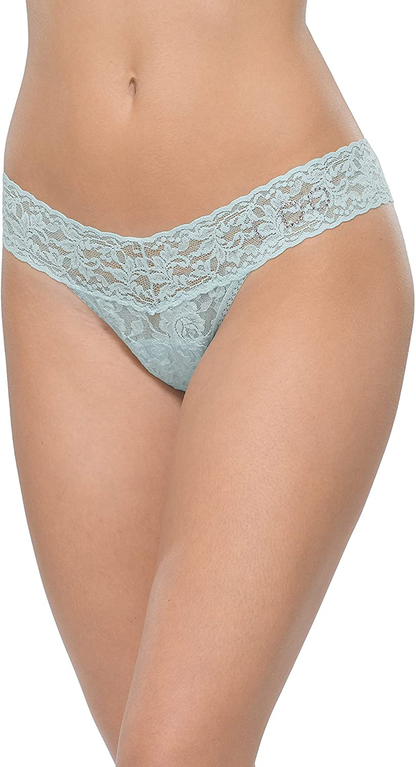 hanky panky "I DO Low Rise Bridal Thong Apparel & Accessories > Clothing > Underwear & Socks > Underwear hanky panky Celeste Blue One Size 