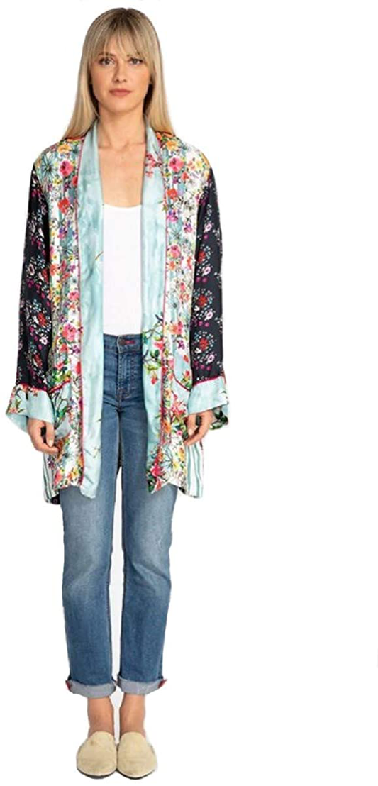 Johnny Was Meadow Robe - C46519-1 Apparel & Accessories > Clothing > Sleepwear & Loungewear > Robes Johnny Was Multi X-Large 