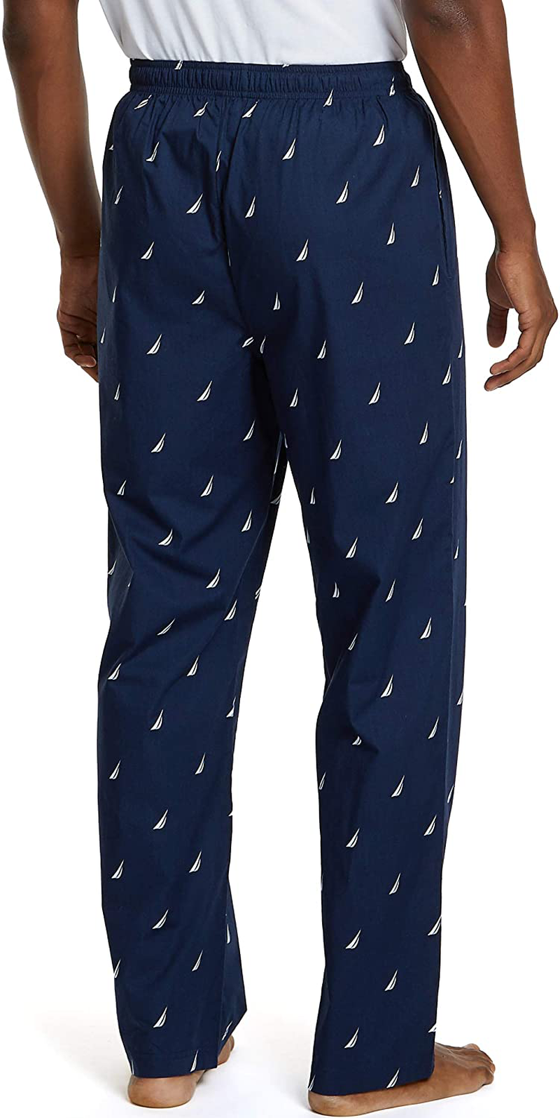 Nautica Men'S Soft Woven 100% Cotton Elastic Waistband Sleep Pajama Pant Apparel & Accessories > Clothing > Sleepwear & Loungewear > Pajamas Kylie Max   