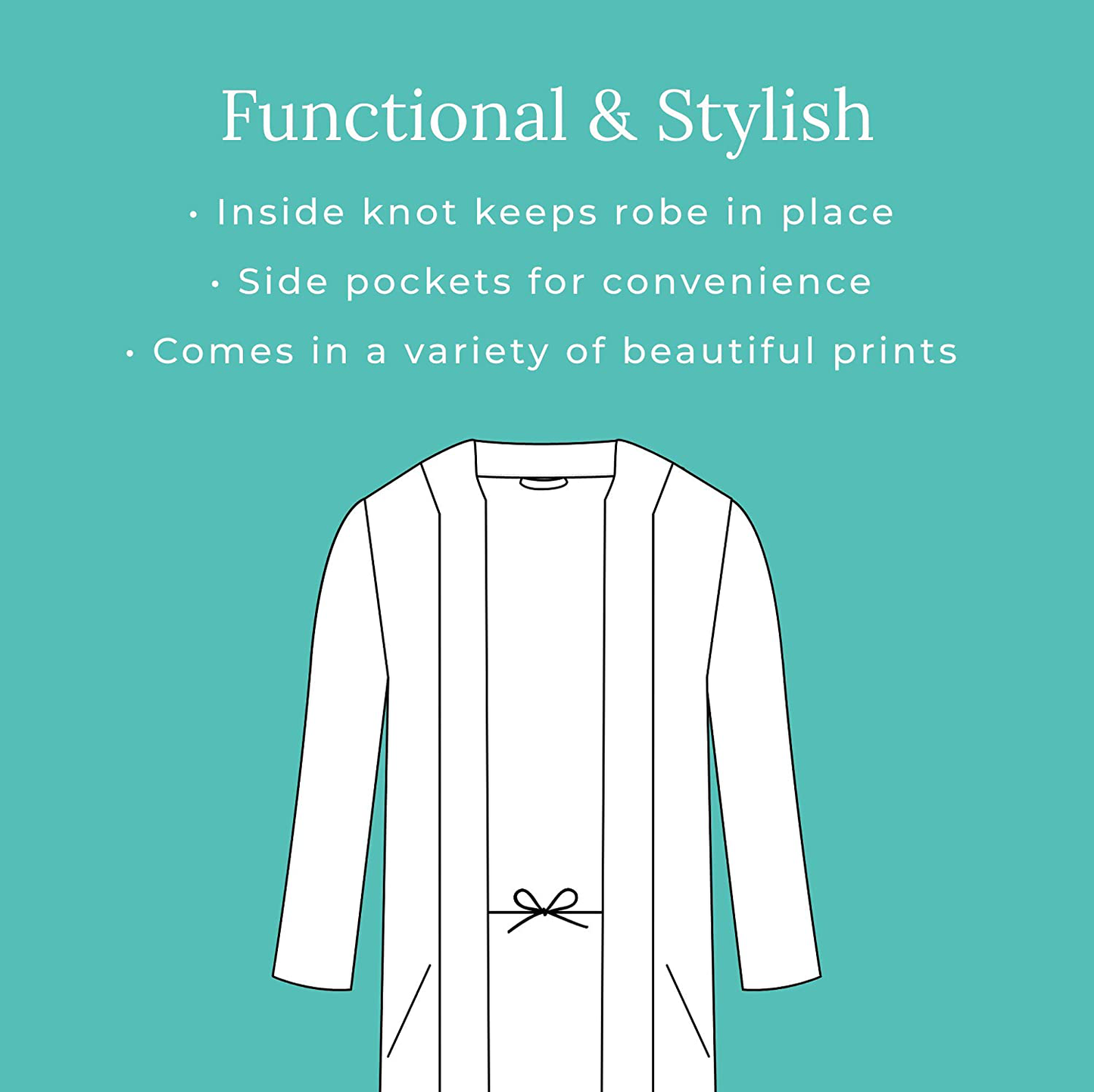 Posh Peanut Mommy Robe for Maternity, Labor Delivery Soft Nursing Lounge Wear, Viscose from Bamboo Apparel & Accessories > Clothing > Sleepwear & Loungewear > Robes Posh Peanut   