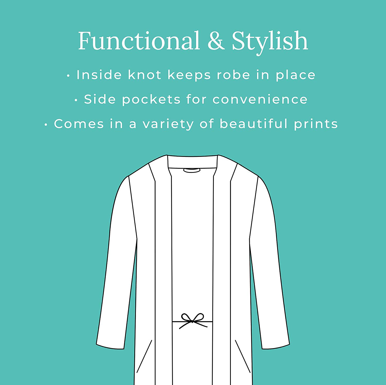 Posh Peanut Mommy Robe for Maternity, Labor Delivery Soft Nursing Lounge Wear, Viscose from Bamboo Apparel & Accessories > Clothing > Sleepwear & Loungewear > Robes Posh Peanut   