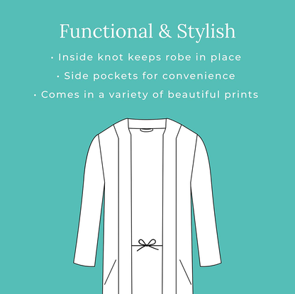 Posh Peanut Mommy Robe for Maternity, Labor Delivery Soft Nursing Lounge Wear, Viscose from Bamboo Apparel & Accessories > Clothing > Sleepwear & Loungewear > Robes Posh Peanut   