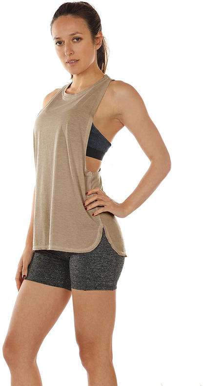 Icyzone Workout Tank Tops for Women - Running Muscle Tank Sport Exercise Gym Yoga Tops Athletic Shirts(Pack of 3) Apparel & Accessories > Clothing > Activewear Kylie Max   
