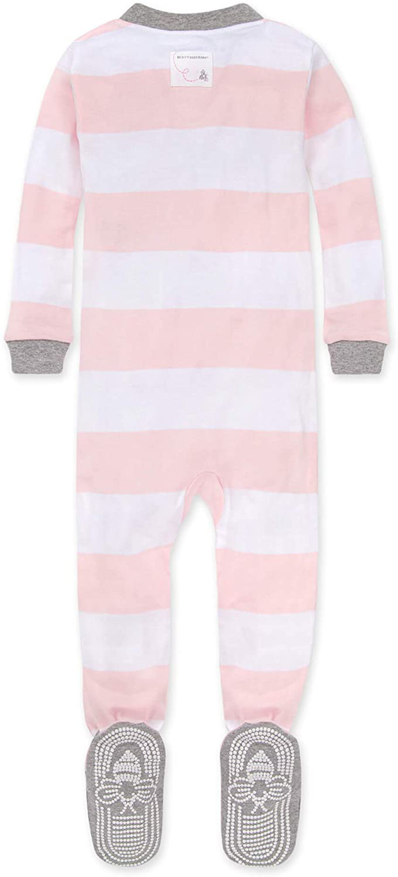 Burt'S Bees Baby Baby-Girls Sleeper Pajamas, Zip Front Non-Slip Footed Sleeper Pjs, 100% Organic Cotton Apparel & Accessories > Clothing > Sleepwear & Loungewear > Pajamas Kylie Max   
