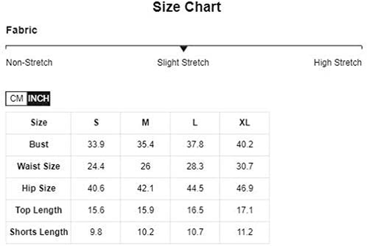 Sweatyrocks Women'S Suit Two Piece Outfits Sleeveless Crop Cami Top and Shorts Set Apparel & Accessories > Clothing > Sleepwear & Loungewear Kylie Max   