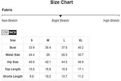Sweatyrocks Women'S Suit Two Piece Outfits Sleeveless Crop Cami Top and Shorts Set Apparel & Accessories > Clothing > Sleepwear & Loungewear Kylie Max   