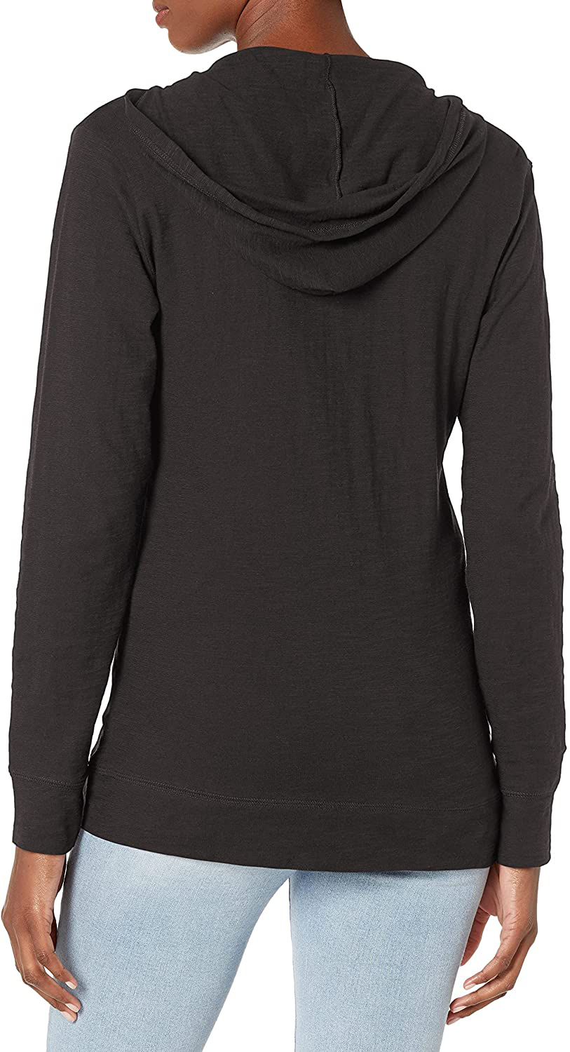 Hanes Women'S Slub Jersey Hoodie Apparel & Accessories > Clothing > Activewear Kylie Max   