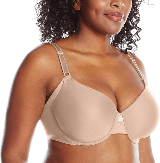 Olga Women's No Side Effects Underwire Contour Bra Apparel & Accessories > Clothing > Underwear & Socks > Bras Olga Toasted Almond 40DD 