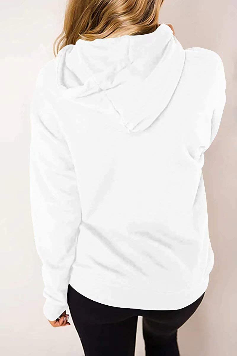 LACOZY Women'S Hoodies Long Sleeve Shirt Casual Graphic Tee Shirt Fall Clothes for Women Tops Blouse Apparel & Accessories > Clothing > Activewear Kylie Max   
