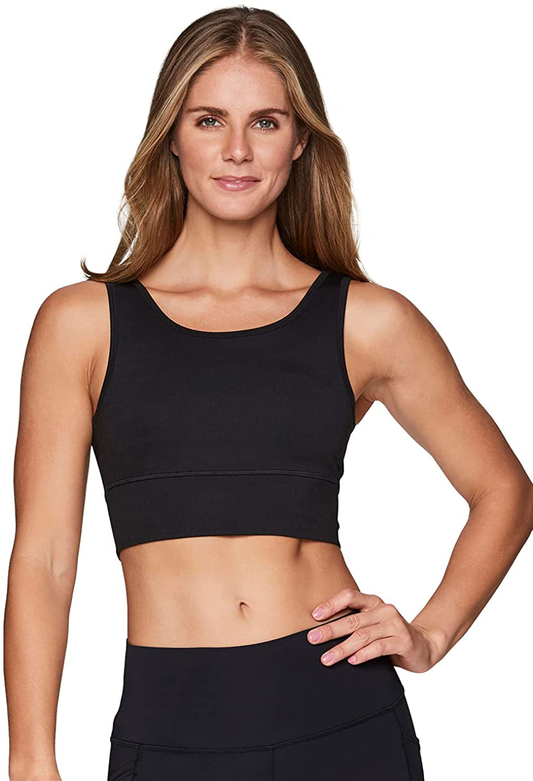 RBX Active Women'S Athletic Fashion High Coverage Low Impact Workout Sports Bra Apparel & Accessories > Clothing > Underwear & Socks > Bras Kylie Max   