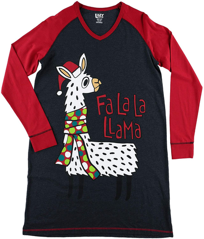 Lazy One V-Neck Nightshirts for Women, Animal Designs Apparel & Accessories > Clothing > Sleepwear & Loungewear > Nightgowns Kylie Max   