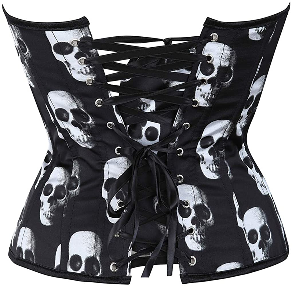 Corsets for Women plus Size Black Corset Sexy Bustier Corset Top Lingerie Apparel & Accessories > Clothing > Underwear & Socks > Lingerie frawirshau   