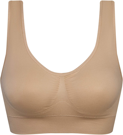 Women'S Comfort Workout Sports Bra Low-Impact Activity Sleep Bras Apparel & Accessories > Clothing > Underwear & Socks > Bras Kylie Max   