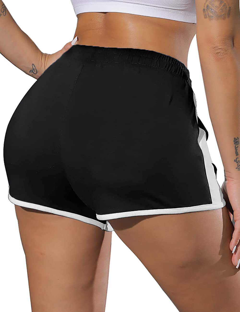 WIHOLL Womens Shorts for Summer Workout Running Shorts with Pockets Drawstring Apparel & Accessories > Clothing > Shorts Kylie Max   