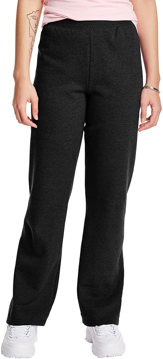 Hanes Women'S Ecosmart Open Bottom Leg Sweatpants Apparel & Accessories > Clothing > Activewear Kylie Max   