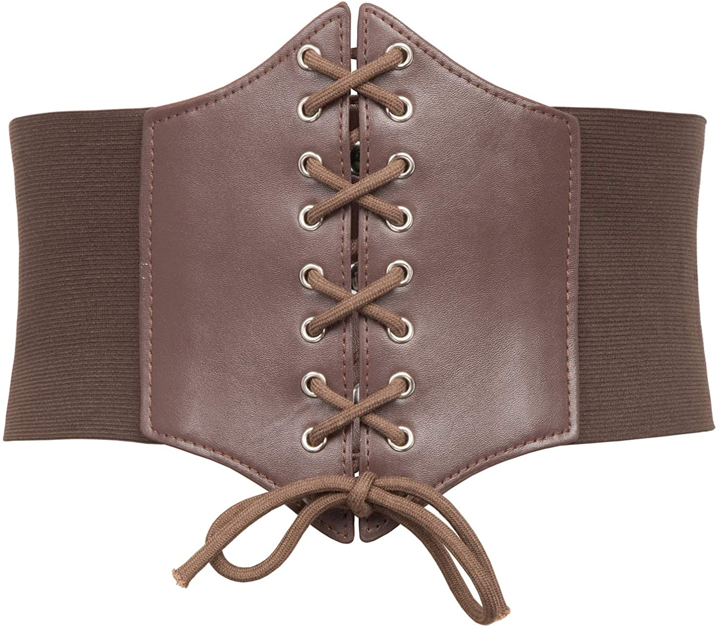 GRACE KARIN Lace-Up Cinch Belt Tied Corset Elastic Waist Belt Apparel & Accessories > Clothing Accessories > Belts GRACE KARIN   