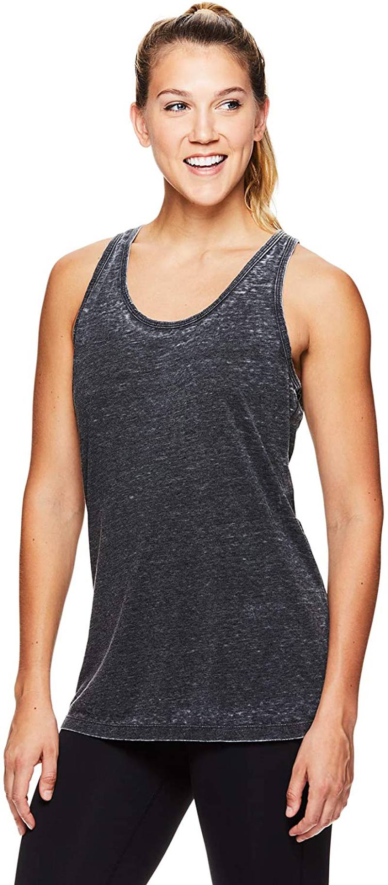 Gaiam Women'S Open Back Yoga Tank Top - Sleeveless Racerback Workout & Gym Shirt Apparel & Accessories > Clothing > Activewear Kylie Max   
