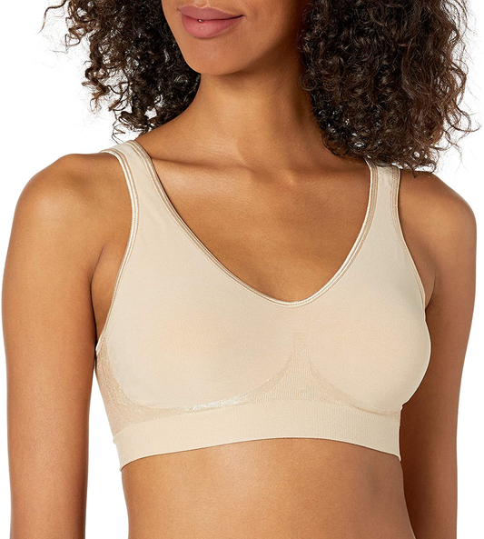 Bali Women'S Comfort Revolution Wirefree Bra with Smart Sizes DF3484 Apparel & Accessories > Clothing > Underwear & Socks > Bras Kylie Max   