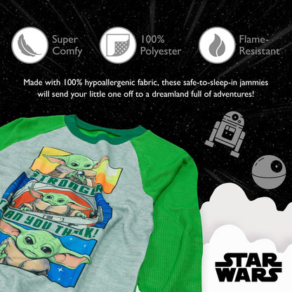 Star Wars Boys' Pajama Set Apparel & Accessories > Clothing > Sleepwear & Loungewear > Pajamas Kylie Max   