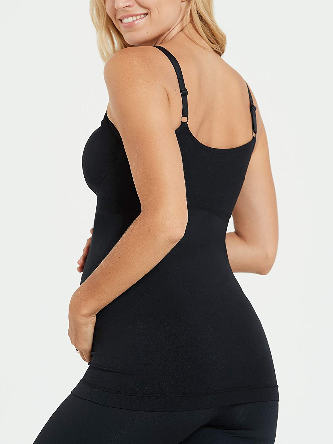 HOFISH Women'S Breast Feeding Tops,Maternity Nursing Cami with Build in Shelf Bra 3Pack Apparel & Accessories > Clothing > Activewear Kylie Max   