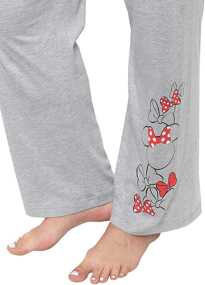 Disney Womens Pajama Set Minnie Mouse Lounge Wear Apparel & Accessories > Clothing > Sleepwear & Loungewear > Pajamas Disney   