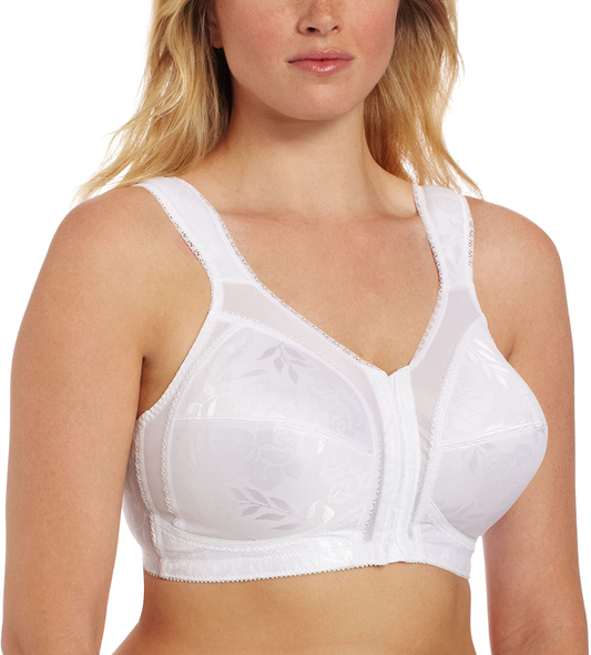 Playtex Women'S 18 Hour Front-Close Wirefree Bra W/ Flex Back US4695 Apparel & Accessories > Clothing > Underwear & Socks > Bras Kylie Max   