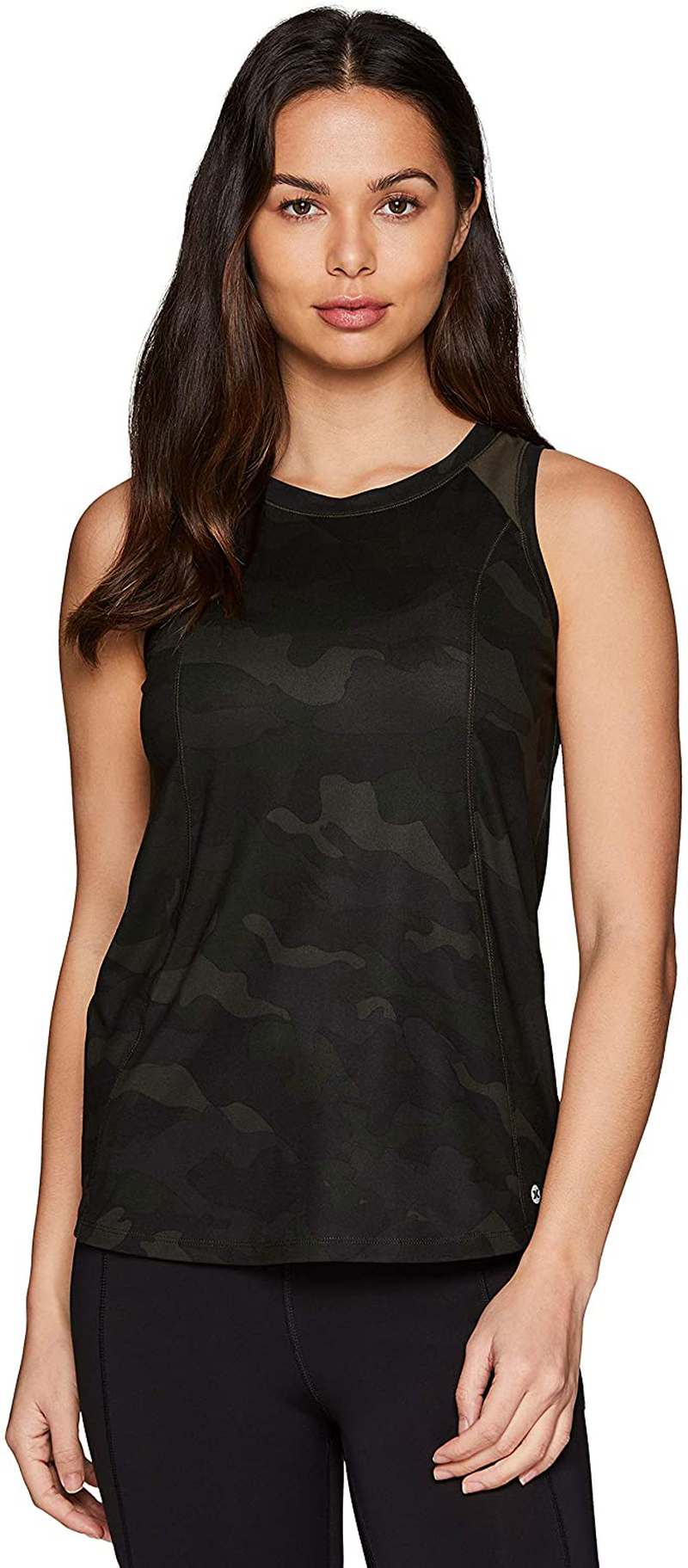 RBX Active Women'S Sleeveless Athletic Performance Running Workout Yoga Tank Top with Mesh Ventilation Apparel & Accessories > Clothing > Activewear Kylie Max   