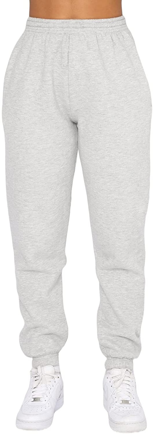 URBEARTH Womens Casual Comfy Sweatpants High Waisted Drawstring Sweat Pants Winter Cinch Bottom Joggers with Pocket Apparel & Accessories > Clothing > Activewear Kylie Max   