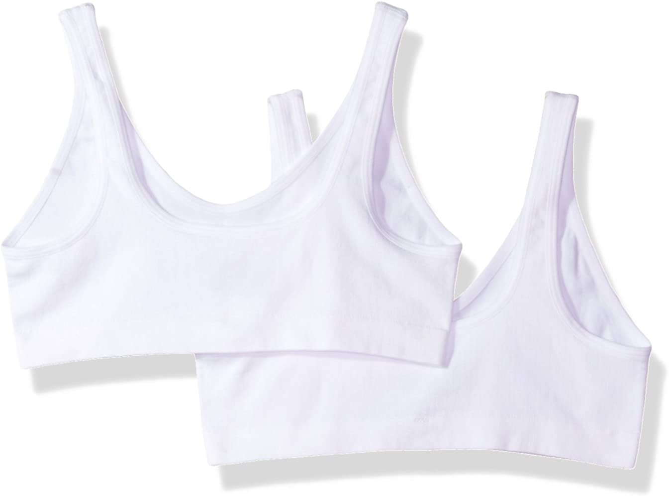 Hanes Big Girls Seamless Comfortflex Fit Cozy Pullover Bra 2-Pack Apparel & Accessories > Clothing > Underwear & Socks > Bras Kylie Max   