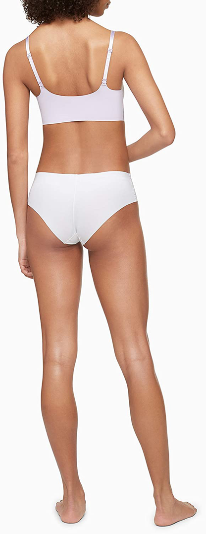 Calvin Klein Women'S Invisibles Comfort Seamless Wirefree Lightly Lined Triangle Bralette Bra Apparel & Accessories > Clothing > Underwear & Socks > Bras Kylie Max   
