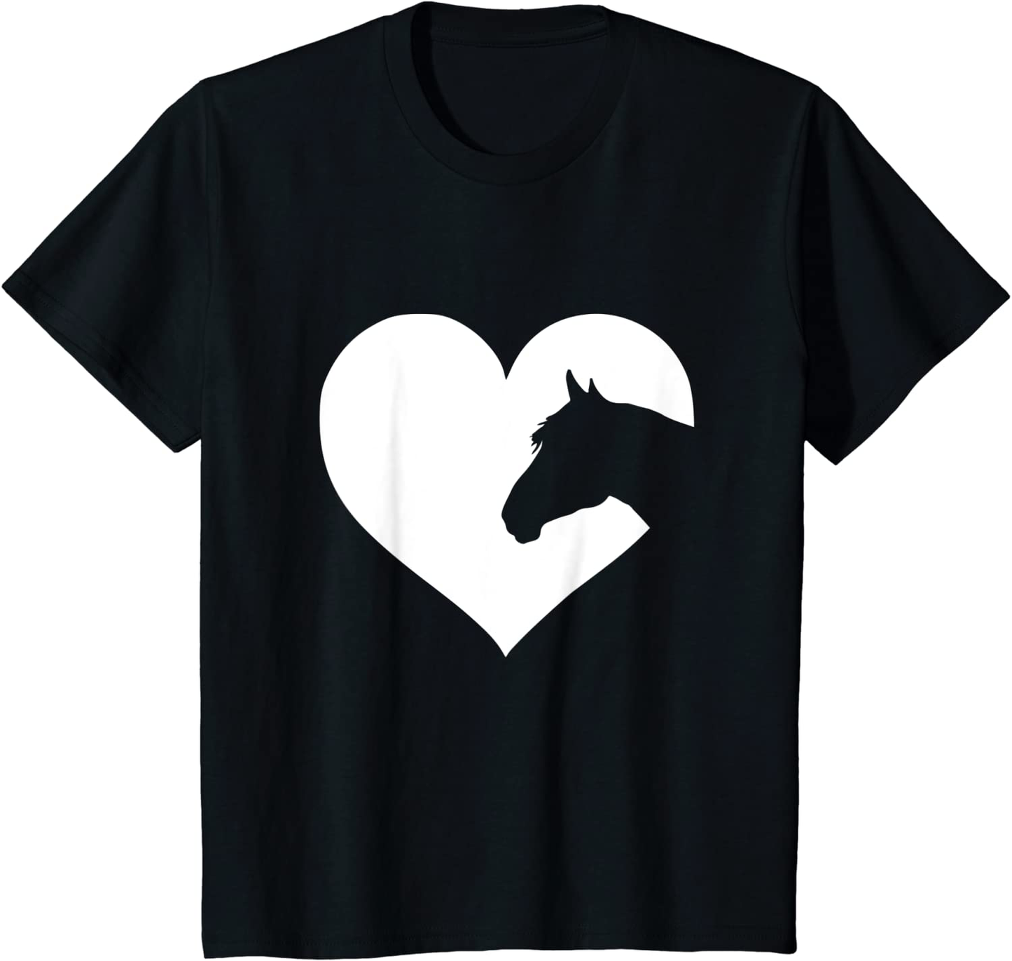 Horse lover T-Shirt gift for girls & women who love horses T-Shirt Arts & Entertainment > Party & Celebration > Gift Giving Unknown Black Youth Kids 12